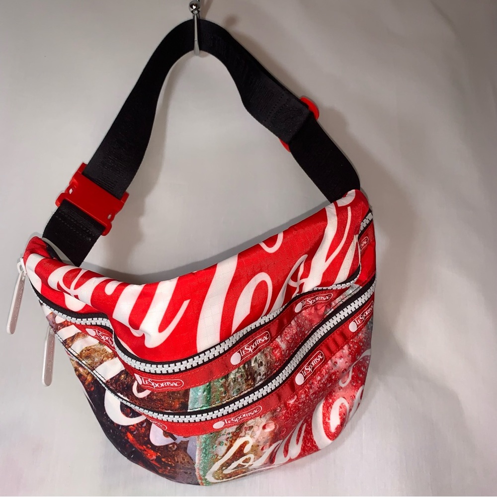 Lesportsac Red and Black Crossbody Bag